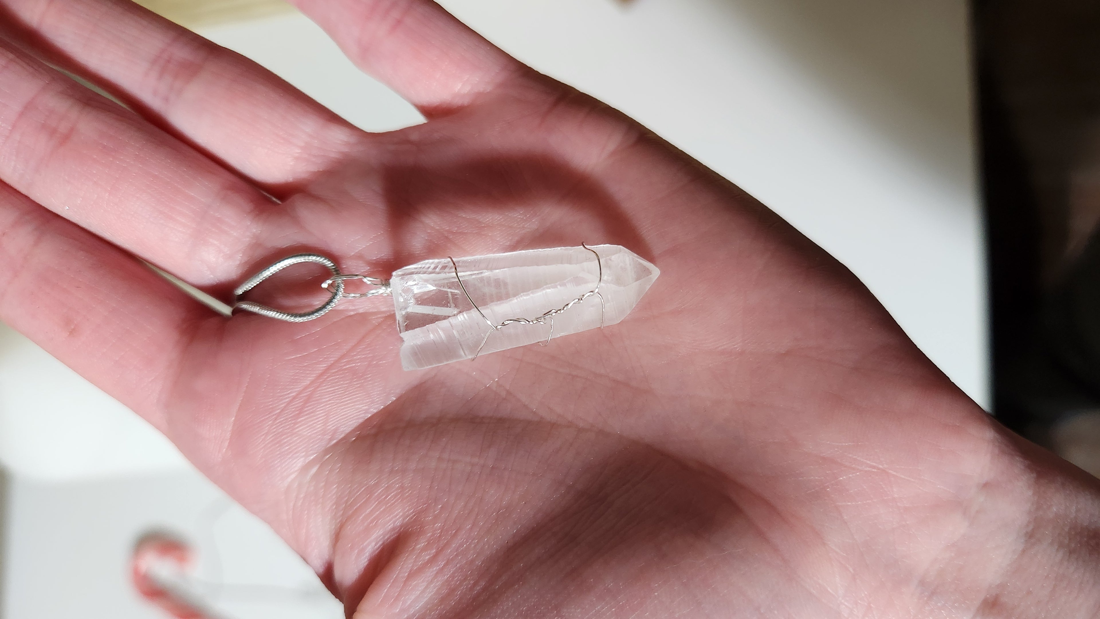 Lumerian Quartz Necklace